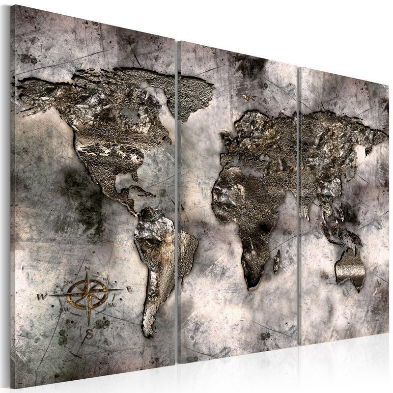 68,00 € Decorative Pinboard - Opalescent Map