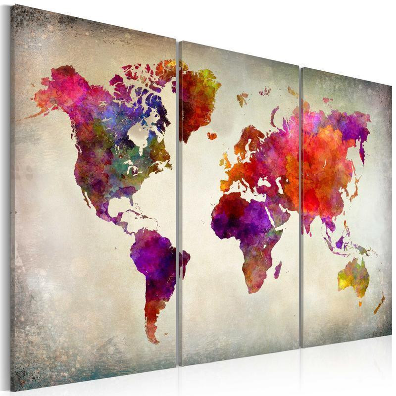 68,00 € Afbeelding op kurk - Mosaic of Colours
