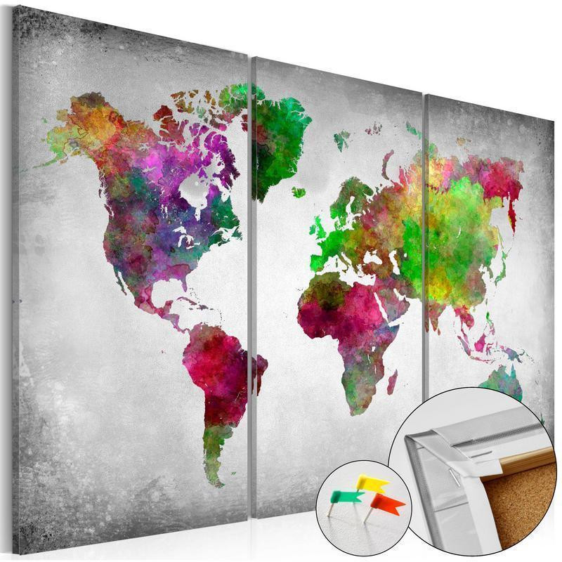 68,00 € Pilt korkplaadil - Diversity of World