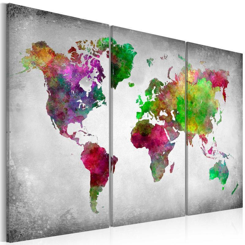 68,00 € Decorative Pinboard - Diversity of World