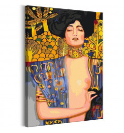 DIY canvas painting - Gustav Klimt: Judith and the Head of Holofernes