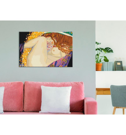 „Pasidaryk pats“ tapyba su nuoga moterimi cm. 60x40 - Įrenkite savo namus