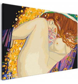 Quadro pintado por você - Gustav Klimt: Danae