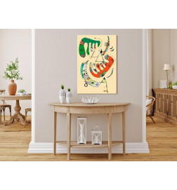 DIY canvas painting - Vasily Kandinsky: Vert et rouge