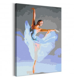 DIY poslikava z baletnim plesalcem cm. 40x60