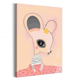 Tableau à peindre par soi-même - Ashamed Mouse