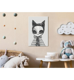 DIY schilderij met een onschuldige kitten cm 40x60