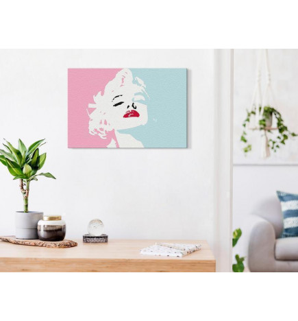 DIY slika z Marilyn Monroe cm. 60x40 Opremite svoj dom