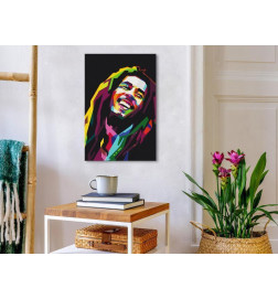 „Pasidaryk pats“ tapyba su Bob Marley cm. 40x60 – Įrenkite namus