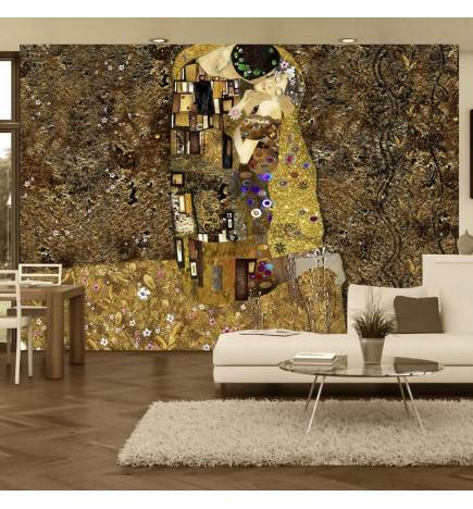 Wallpaper - Klimt inspiration: Golden Kiss