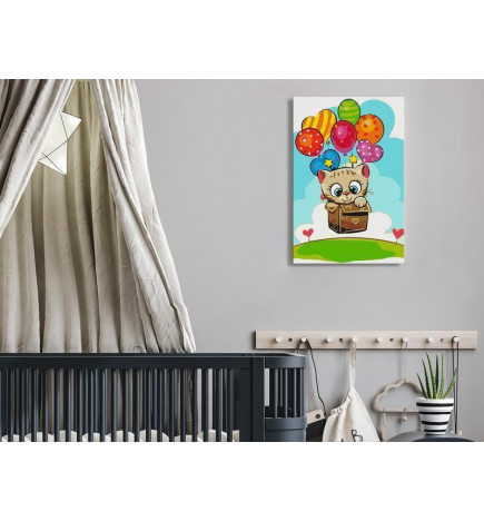 „Pasidaryk pats“ tapyba su kačiuku oro balione cm. 40x60