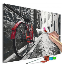 DIY slikanje s kolesom cm. 60x40 - Opremite svoj dom