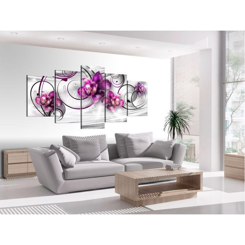 70,90 € Canvas Print - Orchids and Pearls