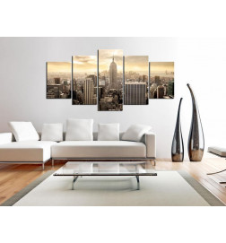 70,90 € Canvas Print - New York and sunrise