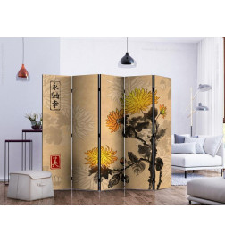 Room Divider - Chrysanthemums II