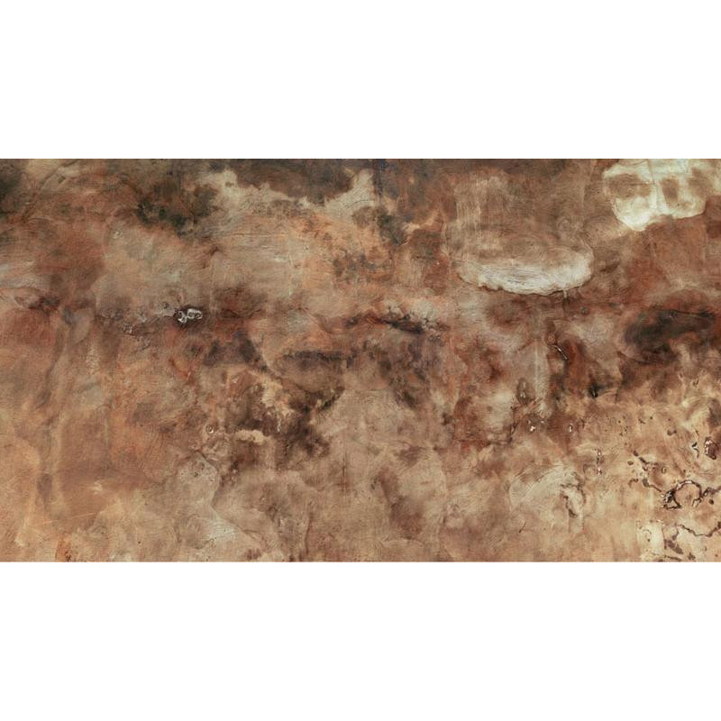 118,00 € Fotobehang - Time of darkness - composition in pattern of wet concrete in brown tones