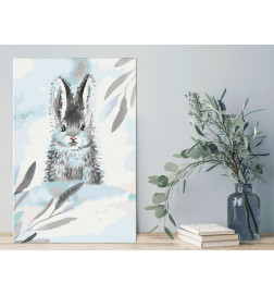 DIY poslikava z zajčkom cm. 40x60 - OPREMI DOM