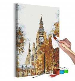 Tableau à peindre par soi-même - Autumn in London