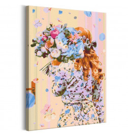 Raamat teeb sinust poiss lilledega cm. 40x60 ARREDALACASA
