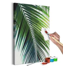 „Pasidaryk pats“ tapyba su palmės lapeliu cm. 40x60 Įrenkite savo namus