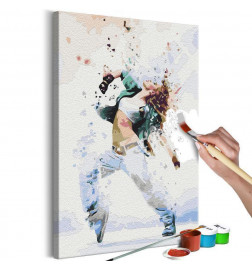„Pasidaryk pats“ tapyba su šokančia mergina cm. 40x60