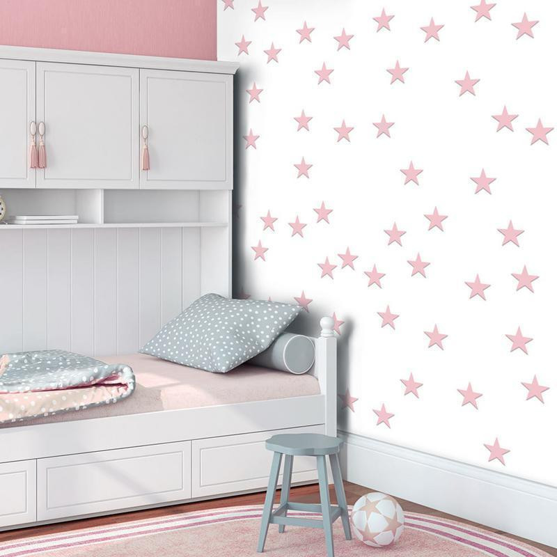 51,00 € Wallpaper - Pink Stars
