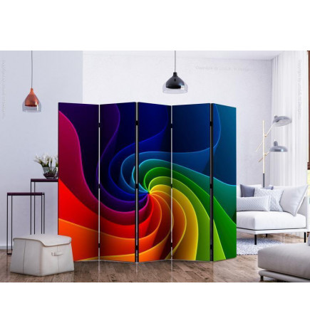 Room Divider - Colorful Pinwheel II