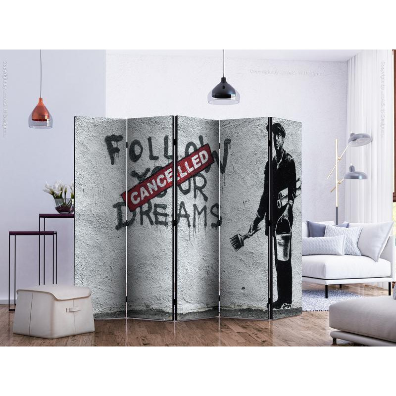 128,00 € Room Divider - Dreams Cancelled (Banksy) II
