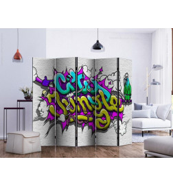 Paravent - City Jungle - graffiti II