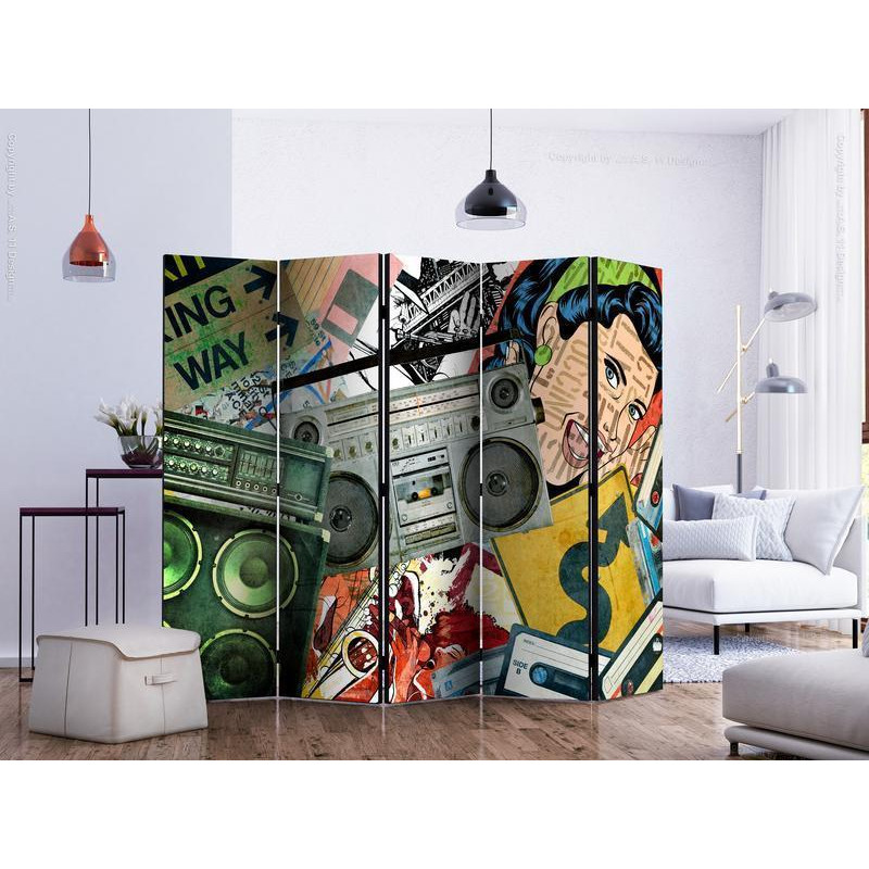 128,00 € Room Divider - Graffiti girl II