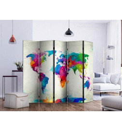 128,00 € Room Divider - The map of happiness II