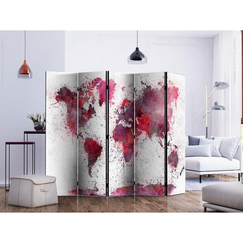 128,00 € Sirm - World Map: Red Watercolors II