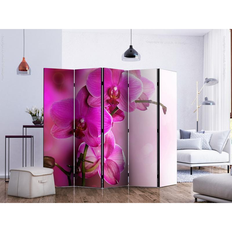 128,00 € Paravent - Pink orchid II