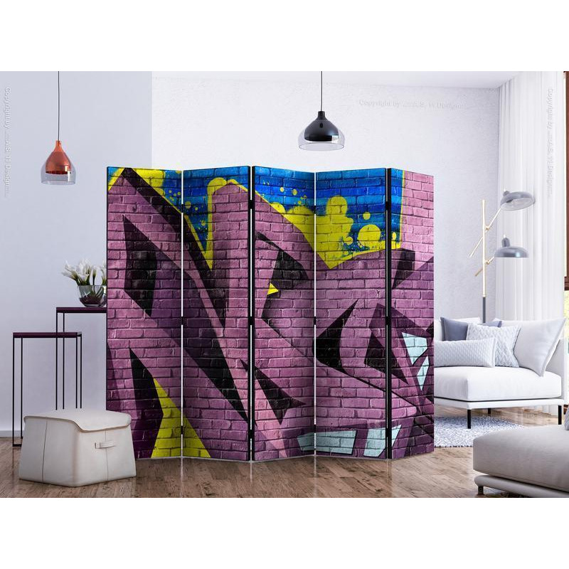 128,00 € Room Divider - Street art - graffiti II
