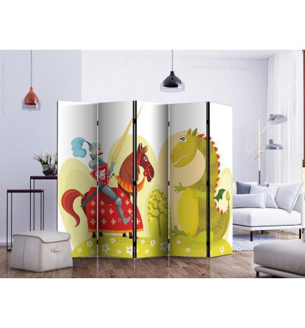 Room Divider - Dragon and knight II