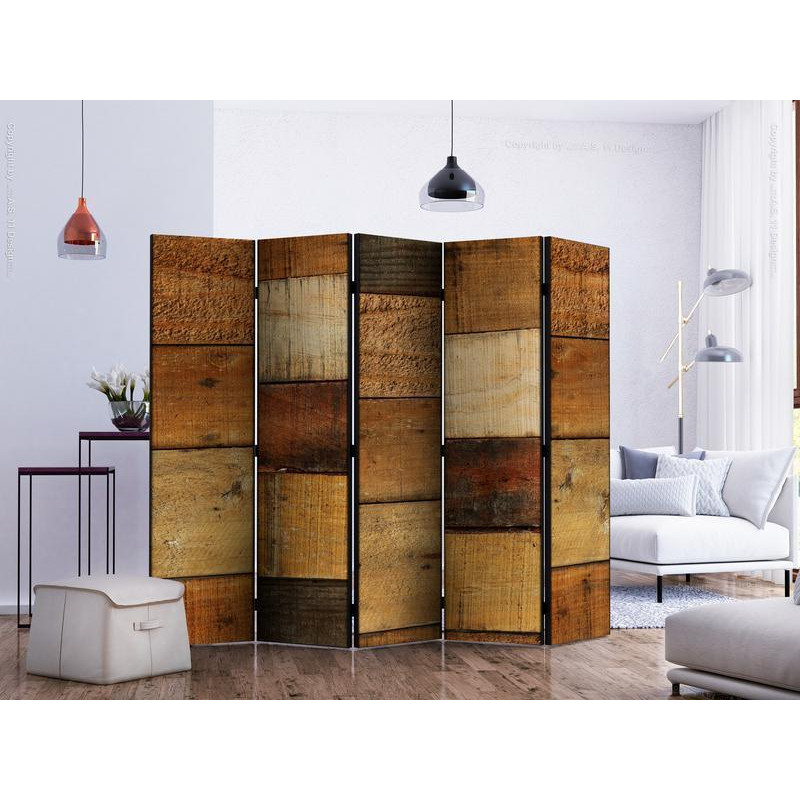 128,00 € Room Divider - Wooden Textures II
