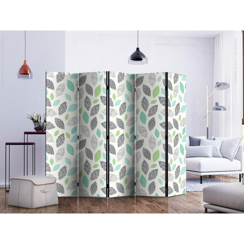 128,00 €Paravento - Patterned Leaves II