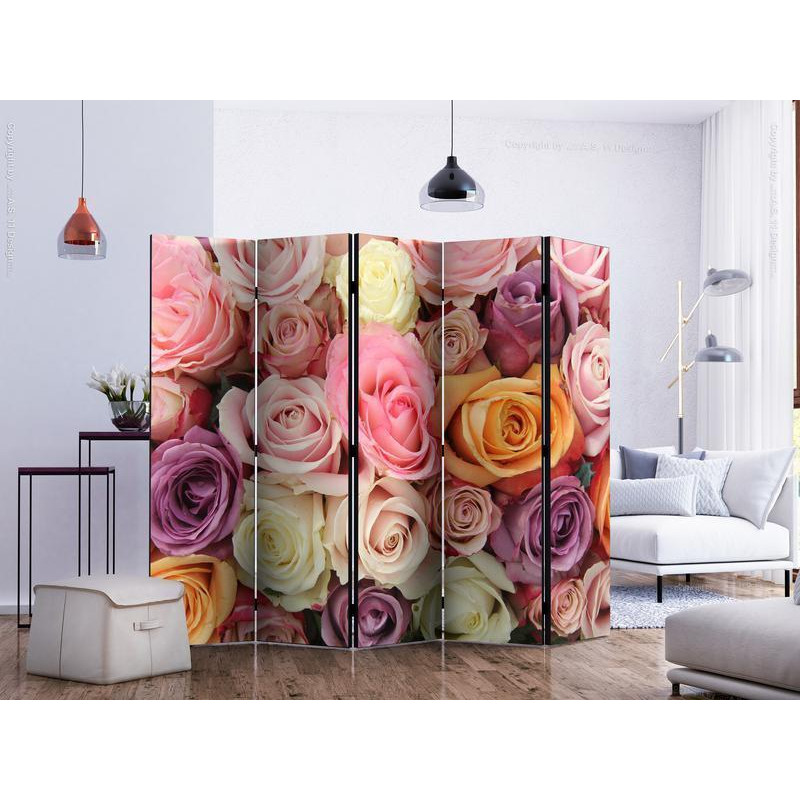 128,00 € Room Divider - Pastel roses II