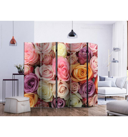 Room Divider - Pastel roses II