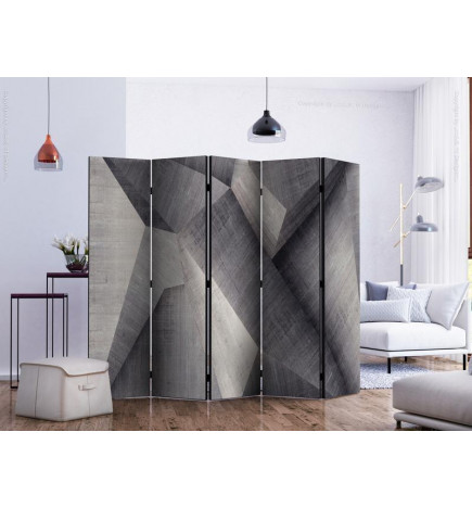 Room Divider - Abstract concrete blocks II