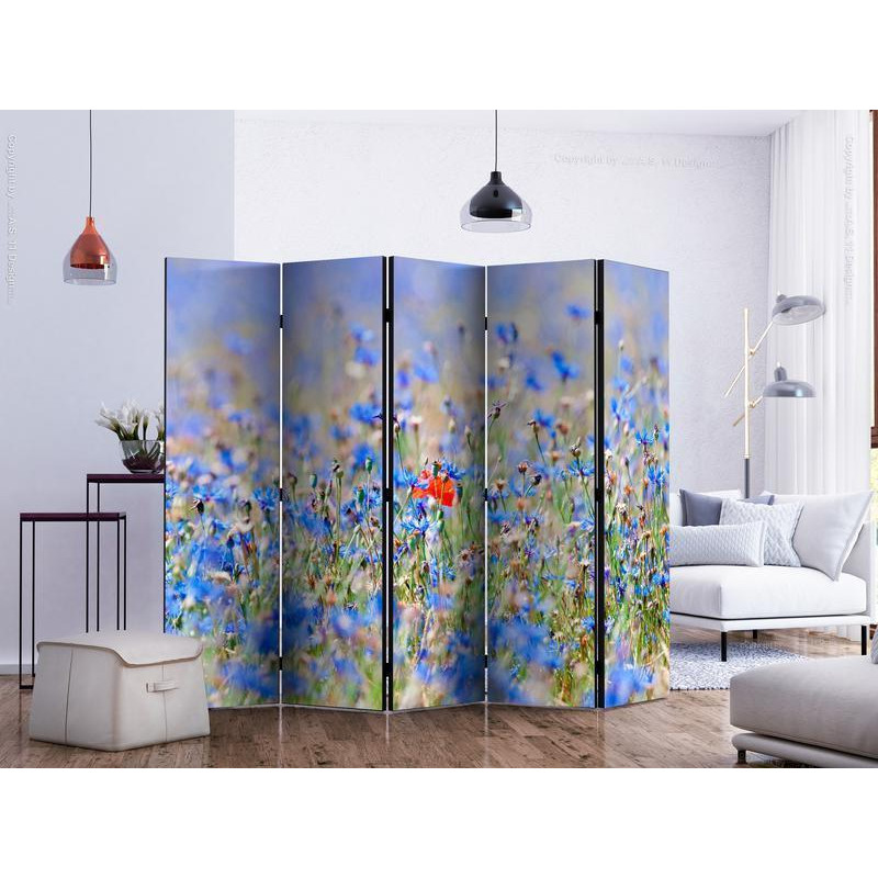 128,00 € Aizslietnis - A sky-colored meadow - cornflowers II