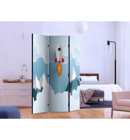 101,00 € Room Divider - Rocket in the Clouds