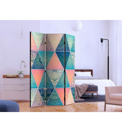 Room Divider - Oriental Triangles