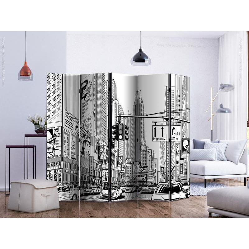128,00 € Paravent - Street in New York city II
