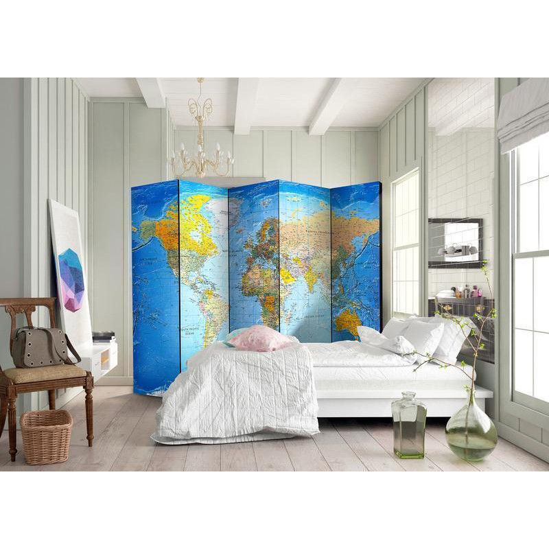 128,00 € Room Divider - World Classic Map