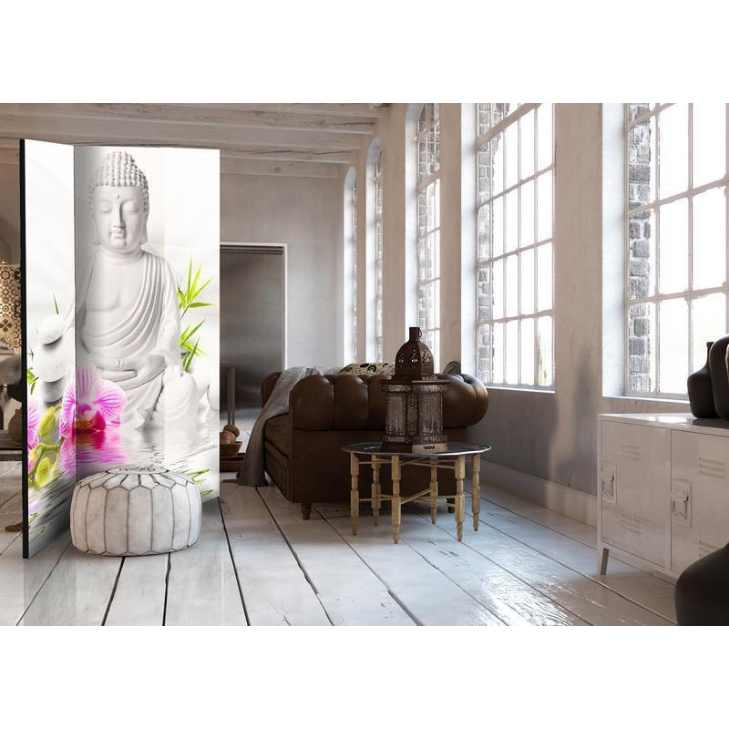 101,00 € Room Divider - Buddha and Orchids