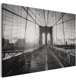 „Pasidaryk pats“ tapyba ant Bruklino tilto cm. 60x40 Įrenkite savo namus