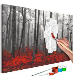 DIY slikanje med drevesi cm. 60x40 - OPREMI DOM