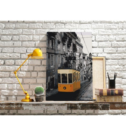 DIY krāsošana ar tramvaju cm. 40x60 — iekārtojiet savu māju