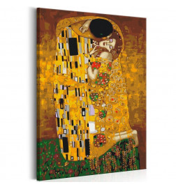 Quadro pintado por você - Klimt: The Kiss